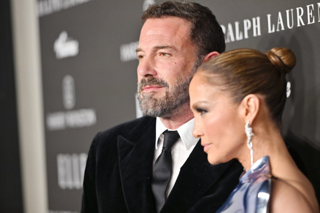 Ben Affleck and Jennifer Lopez in December 2023.