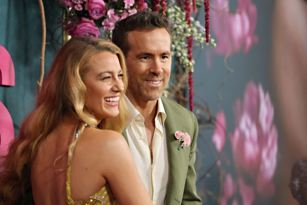 Blake Lively and Ryan Reynolds in August of 2024.