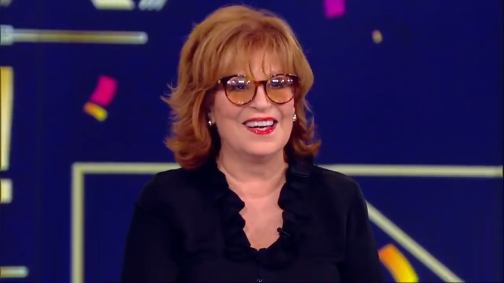 Joy Behar on her birthday.