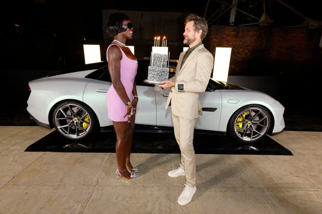 Jodie Turner-Smith and Joshua Jackson on September 7, 2023, mere weeks before their divorce news became public.