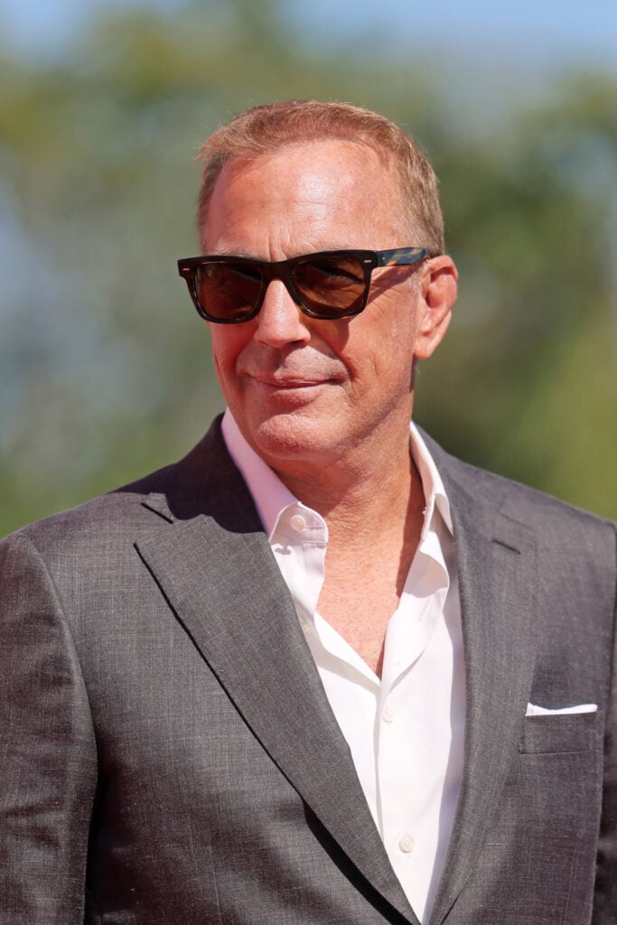 Kevin Costner on September 7, 2024 in the sunlight.