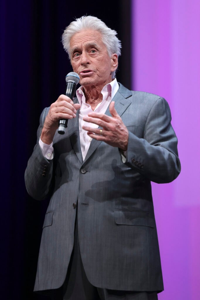 Michael Douglas at Cannes in April of 2024.