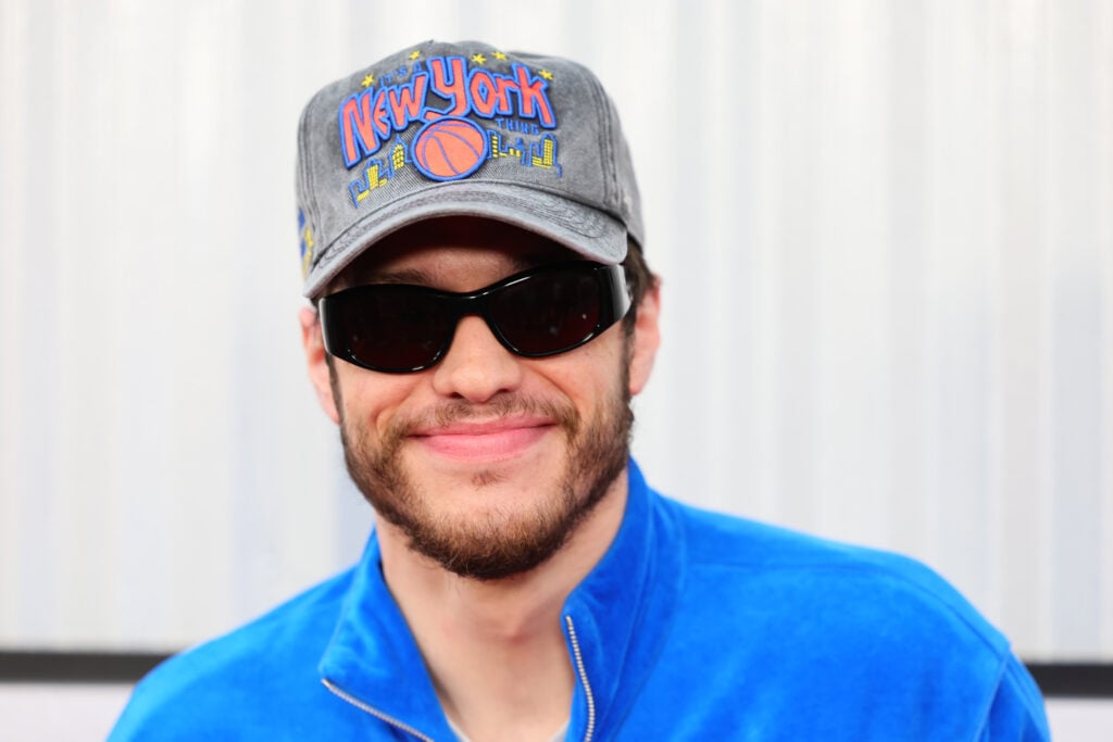 Pete Davidson attends Paramount's "Transformers: Rise Of The Beasts" premiere at Kings Theatre on June 05, 2023 in New York City. 