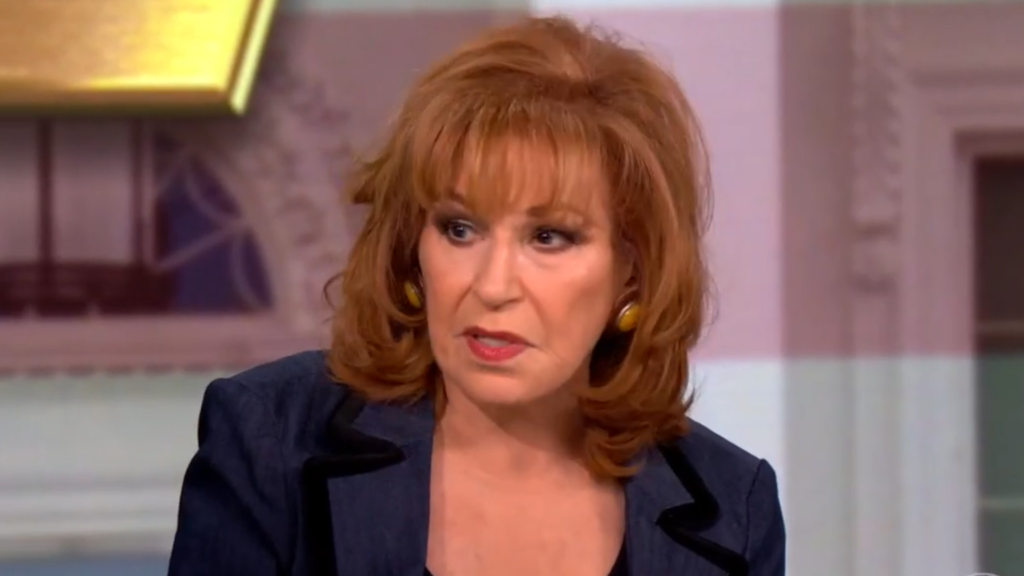 Joy Behar on The View on November 6, 2024.