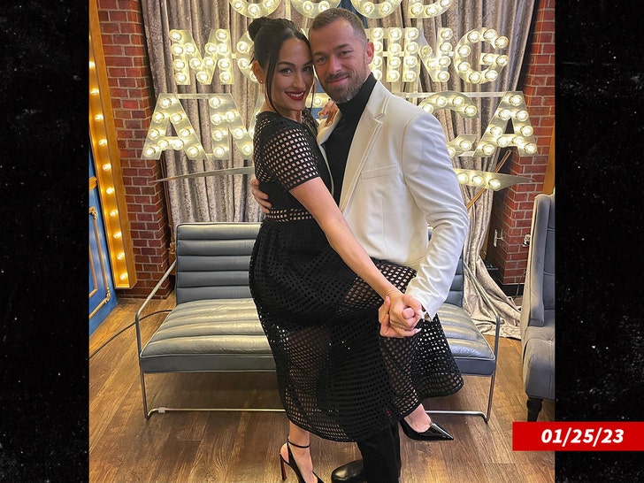 Artem Chigvintsev and nikki bella insta 3