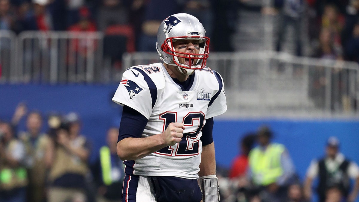 Tom Brady fist pump