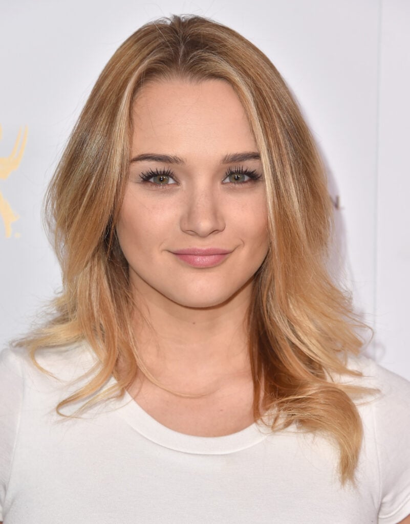 Actress Hunter King attends a cocktail reception hosted by the Academy of Television Arts & Sciences celebrating the Daytime Peer Group at Montage Beverly Hills on August 26, 2015 in Beverly Hills, California.  