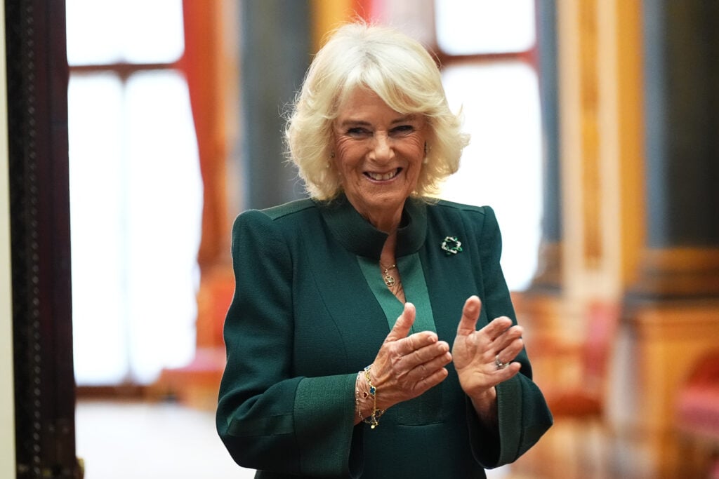 Queen Camilla on November 21, 2024.