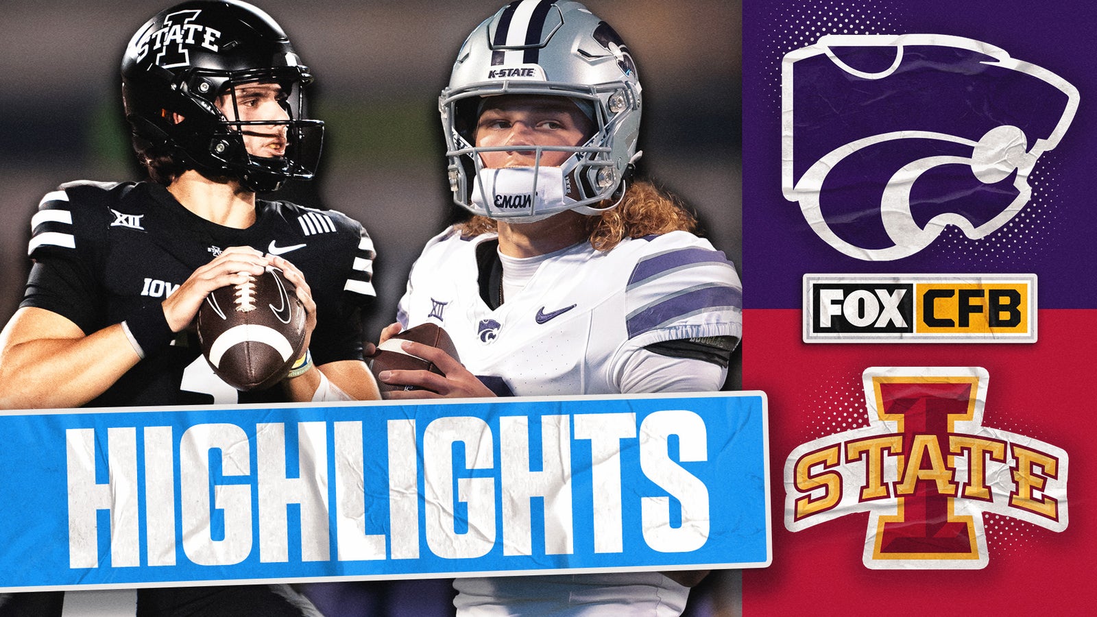 No. 24 Kansas State vs. No. 18 Iowa State Highlights