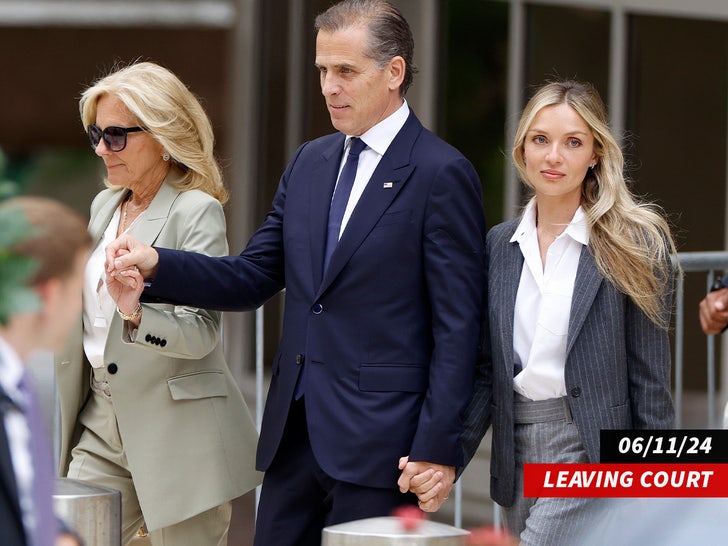 hunter biden leaving court.