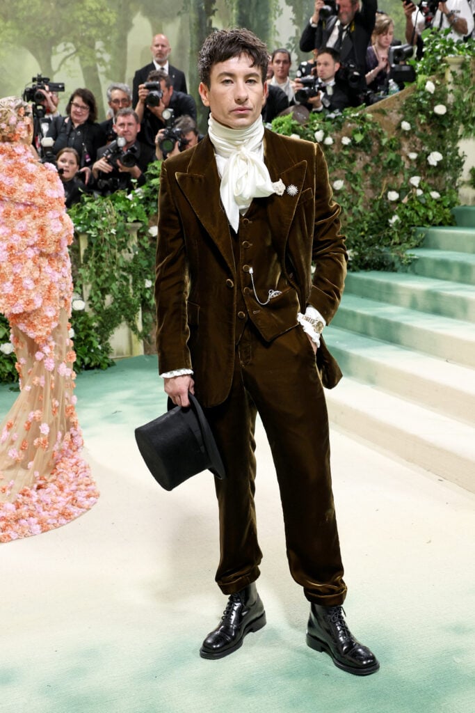 Barry Keoghan attends The 2024 Met Gala Celebrating 