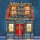 the book cover of a murder at an irish christmas