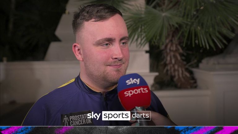 Luke Littler reflected on his 3-1 win over Ryan Meikle in his World Championship Darts opener.