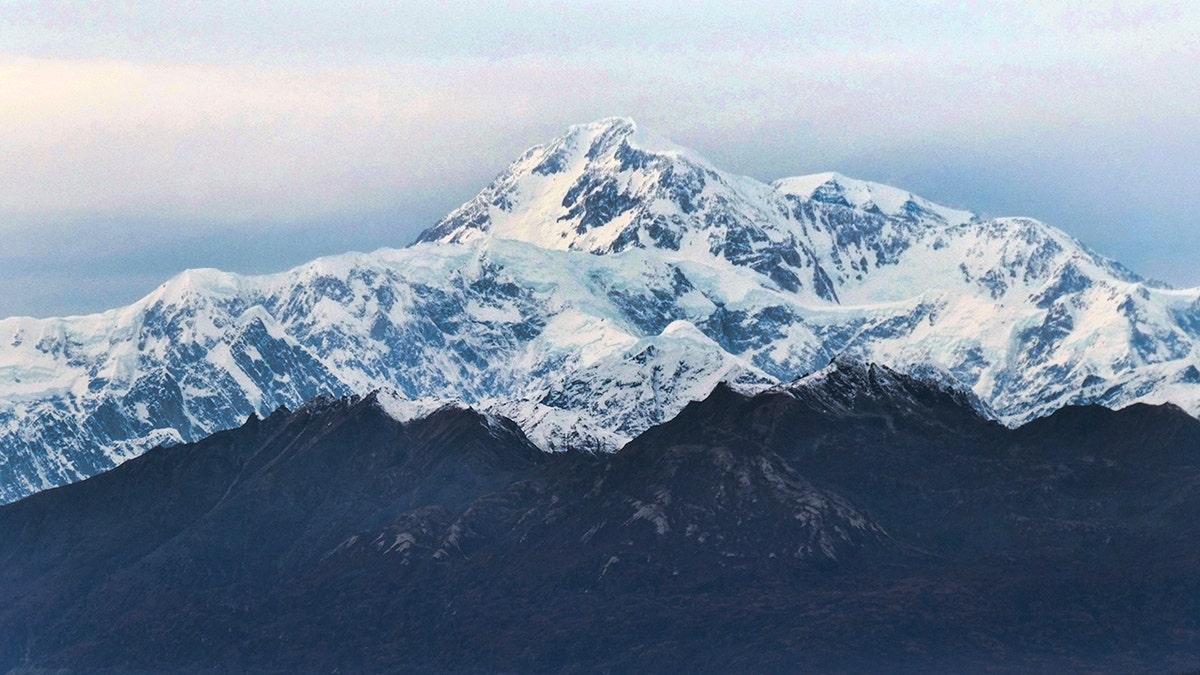 Peak of Denali seen in photo