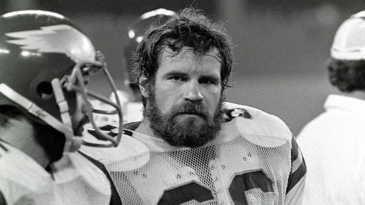 Bill Bergey looks on during an NFL game