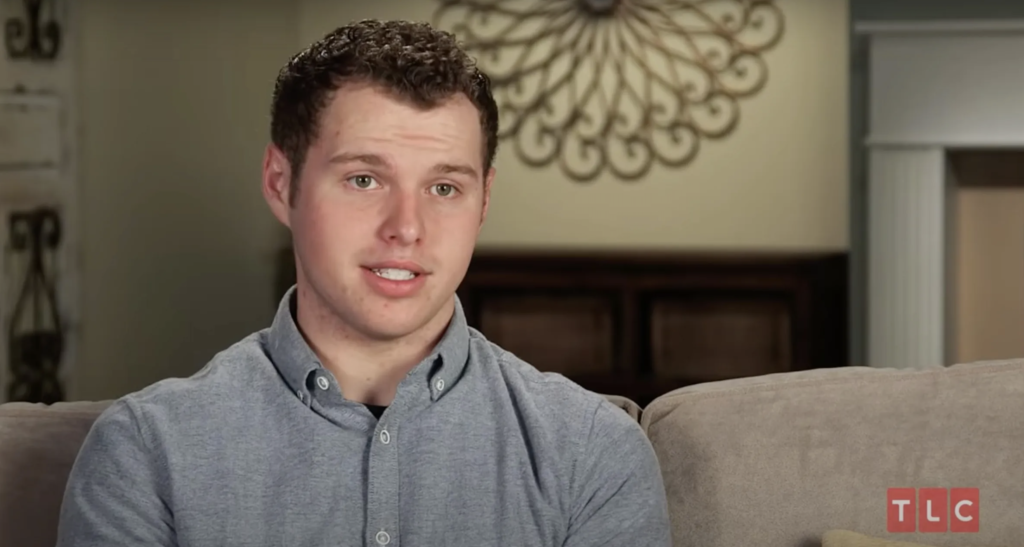 Jeremiah Duggar during an appearance on his family's TLC reality show.