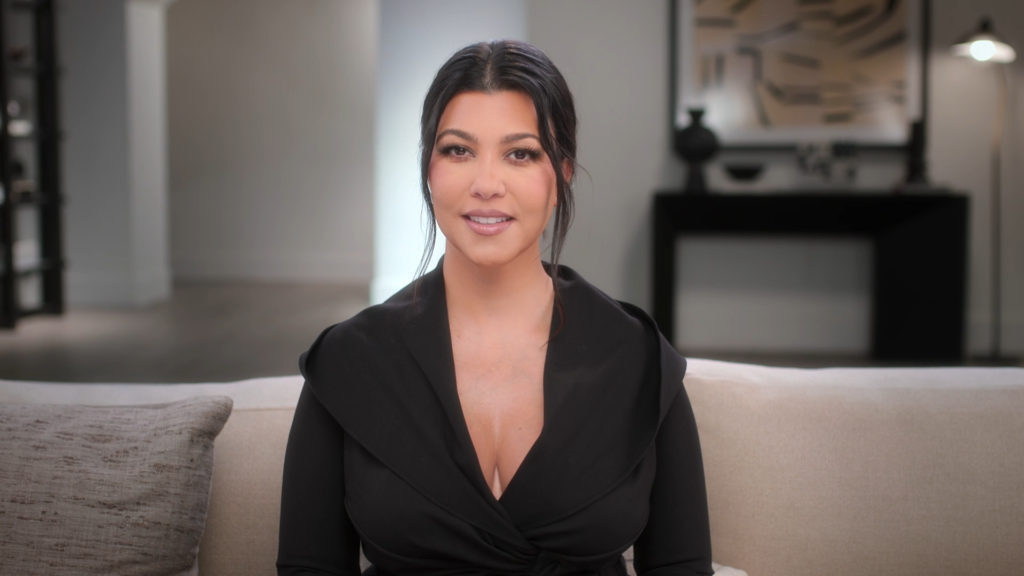 Kourtney Kardashian loses a few buttons on Season 5, Episode 9 of The Kardashians.