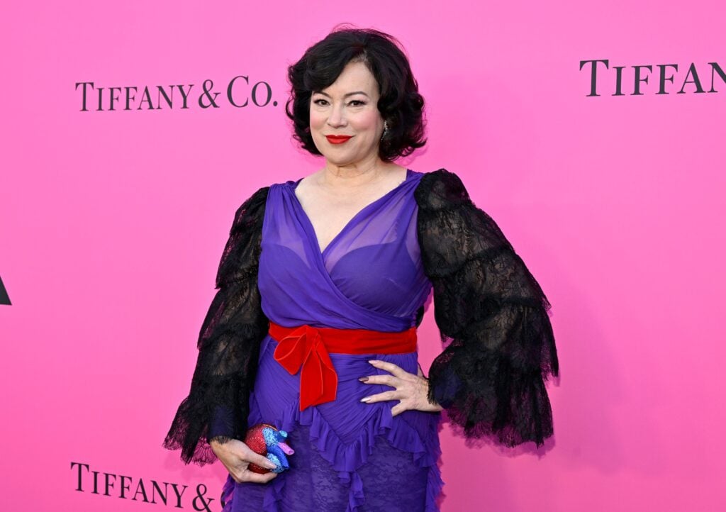 Jennifer Tilly attends MOCA Gala 2023 at The Geffen Contemporary at MOCA on April 15, 2023 in Los Angeles, California. 