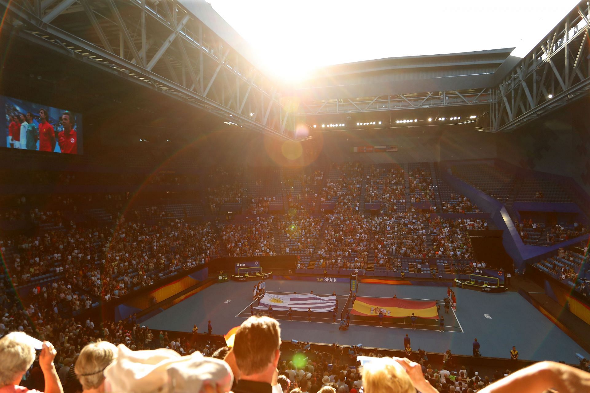 The RAC Arena in Perth will host the opening day action. Source: Getty