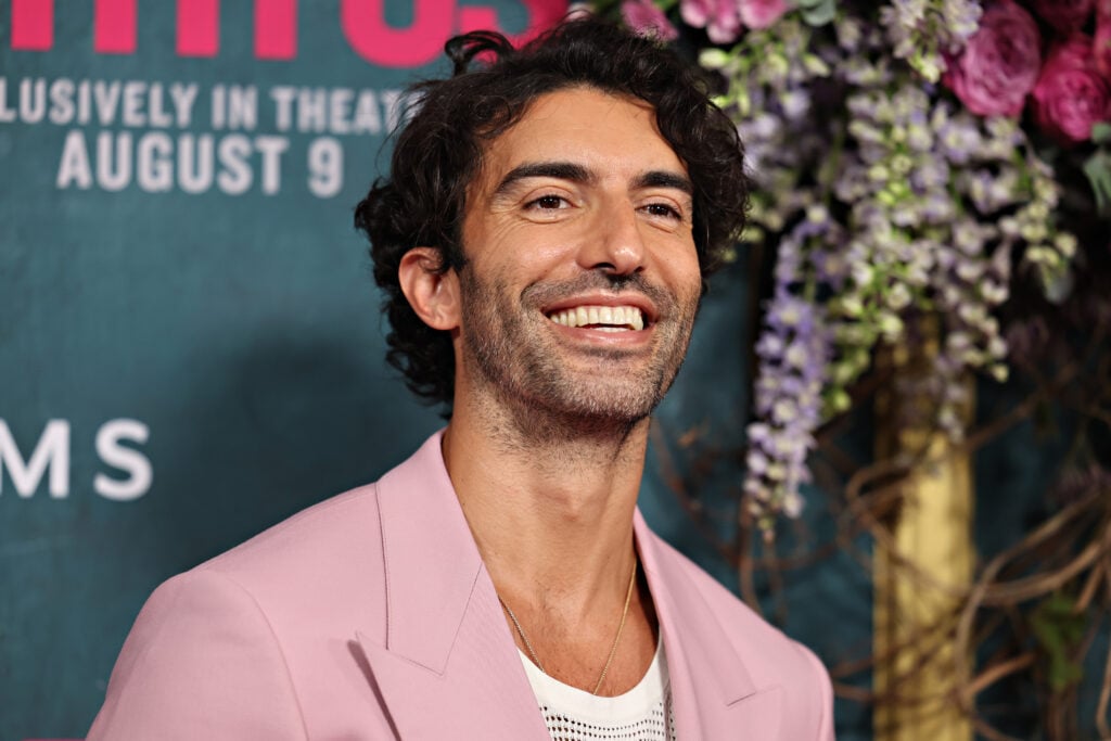 Justin Baldoni at the It Ends With Us premiere on August 6, 2024.