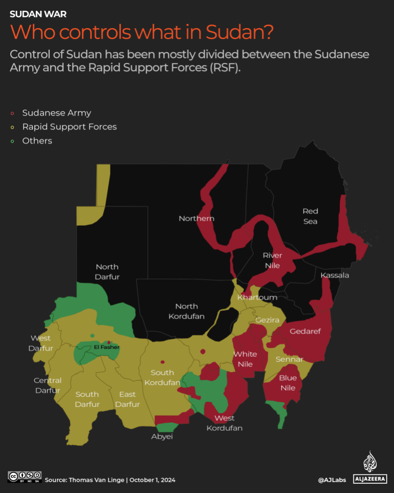 INTERACTIVE - Who controls what in Sudan-1731503278