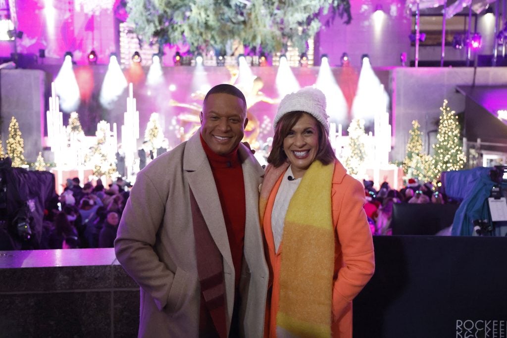 Hoda Kotb and Craig Melvin on November 30, 2022.