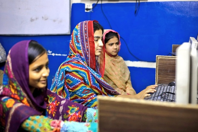 Syani Saheliyan project which helped nearly 50,000 adolescent girls by providing academic, life skills, vocational training, and technology-driven support to reintegrate Courtesy: Idara-e-Taleem-o-Aagahi