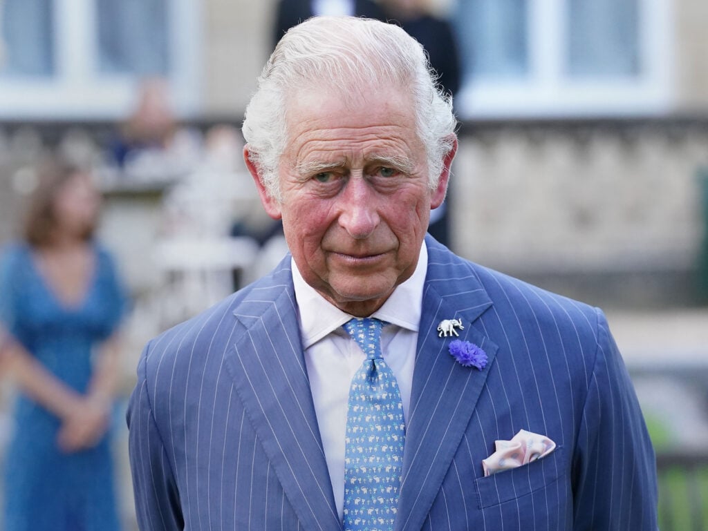 King Charles attends the 'A Starry Night In The Nilgiri Hills' event on July 14, 2021 in London, England.