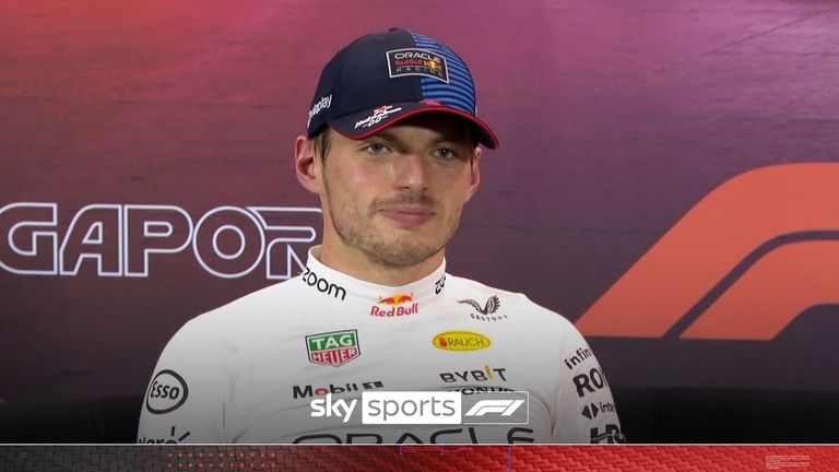 Max Verstappen was part of an astonishing press conference following qualifying in Singapore as he refused to answer questions comprehensively after a swearing penalty.