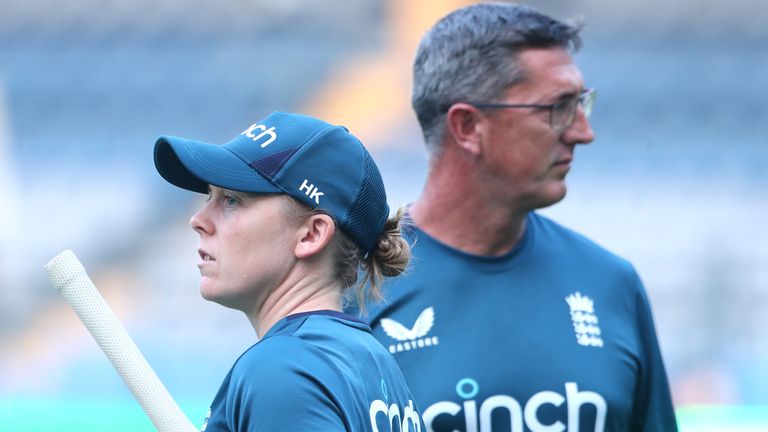 Heather Knight and Jon Lewis, England Women (Getty Images)