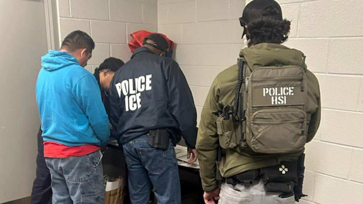 ICE officers arrest man