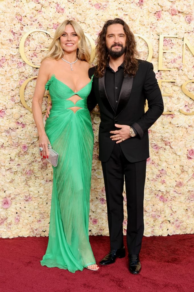 Heidi Klum and husband Tom Kaulitz on January 5, 2025.