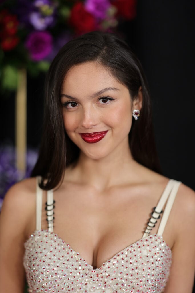 Olivia Rodrigo attends the 66th GRAMMY Awards at Crypto.com Arena on February 04, 2024 in Los Angeles, California.