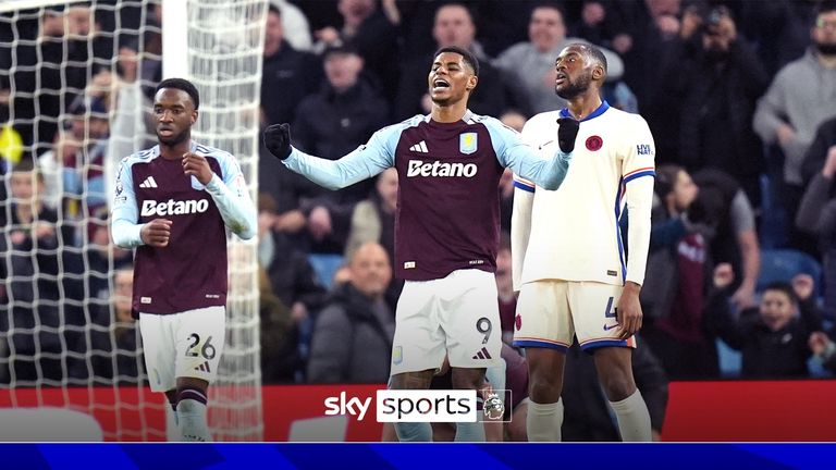 Jamie Redknapp and Steve Sidwell were full of praise for Marcus Rashford after his substitution inspired Aston Villa's 2-1 comeback win over Chelsea.