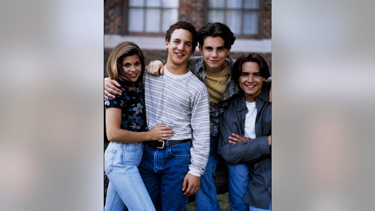 A photo of the "Boy Meets World" cast