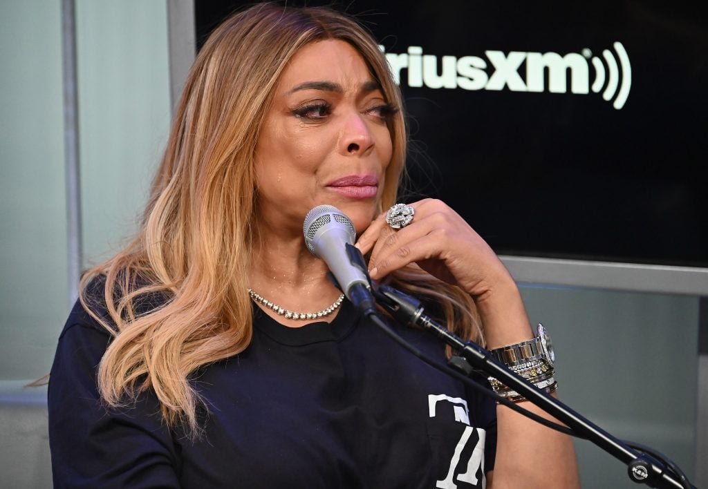 Wendy Williams attends SiriusXM Town Hall with Wendy Williams hosted by SiriusXM host Karen Hunter at SiriusXM Studios on July 23, 2019 in New York City.