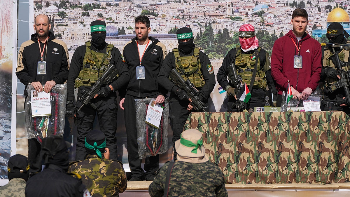 Israeli hostages released by Hamas