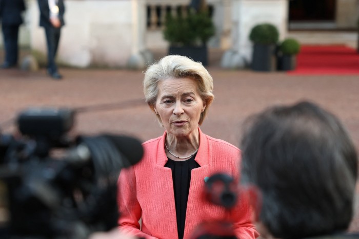 European Commission President Ursula von der Leyen said Ukraine must become a ‘steel porcupine’ to deter invaders