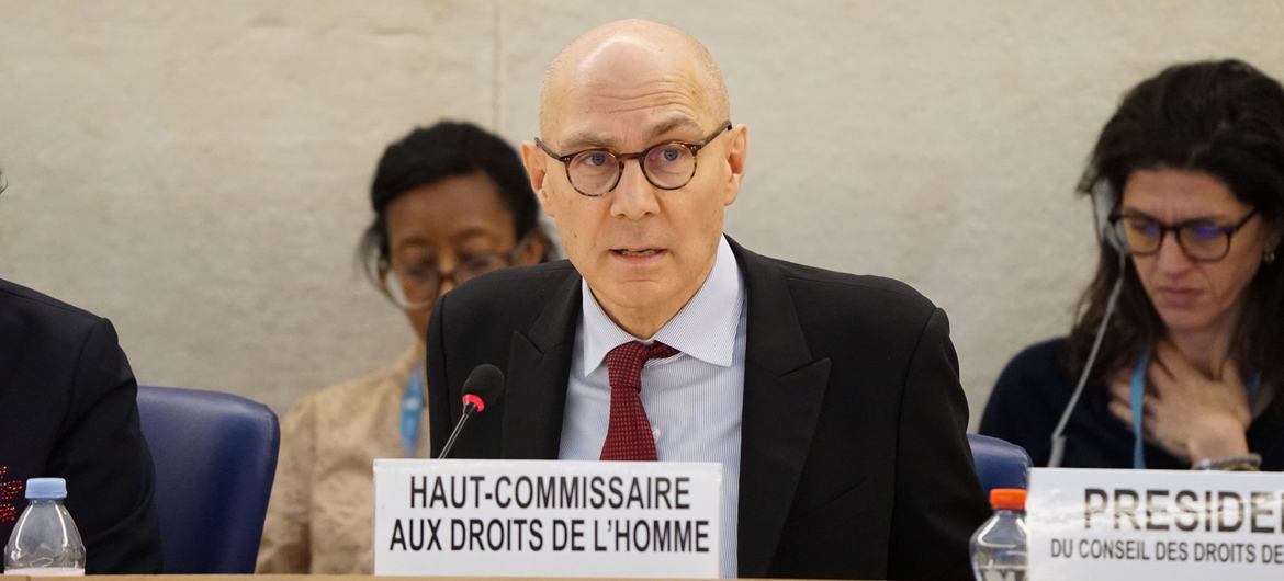 Volker Türk, UN High Commissioner for Human Rights, presents his latest report on the obligation to ensure accountability and justice in the Occupied Palestinian Territory.