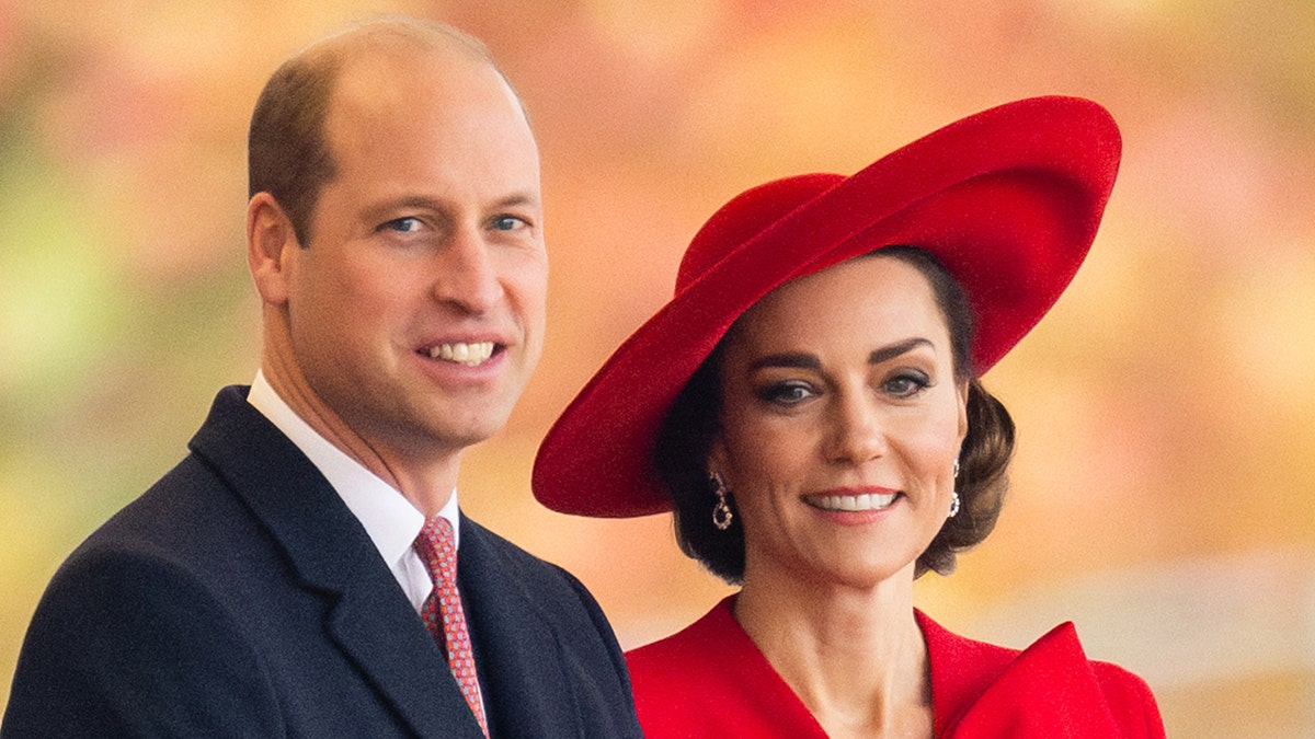 Prince William with Kate Middleton in 2023