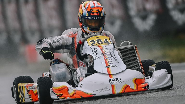 Arvid Lindblad shone in karting (Credit: Red Bull Content Pool)