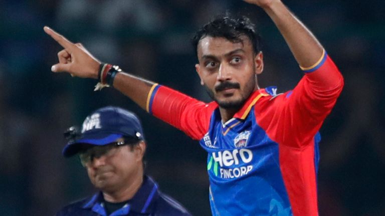 Delhi Capitals' Axar Patel (Associated Press)