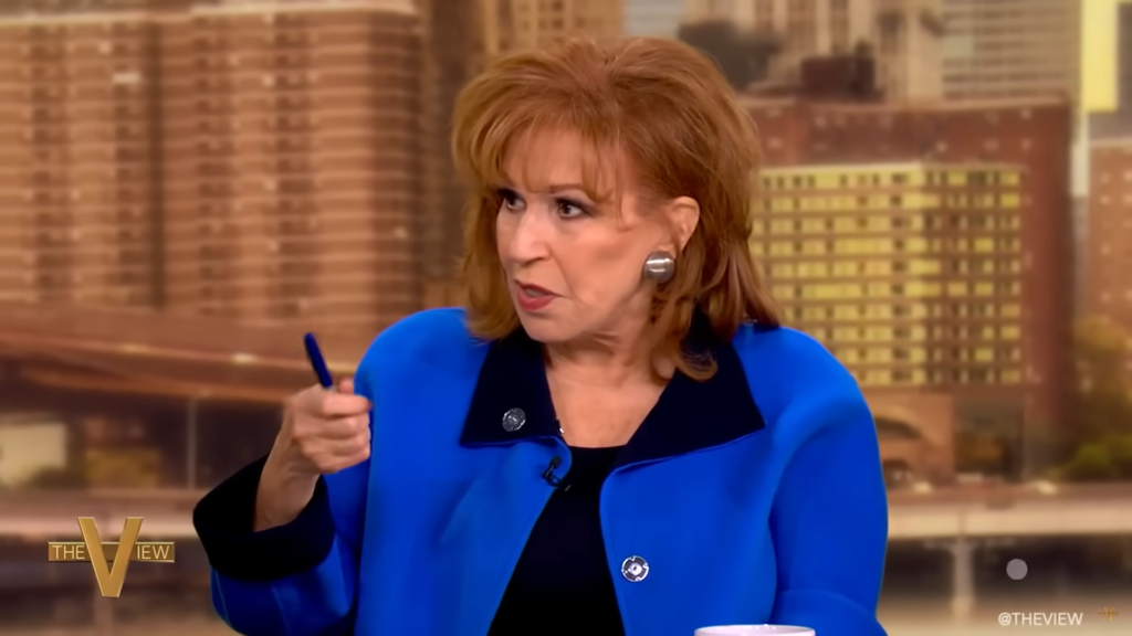 Joy Behar on The View in October 2024.