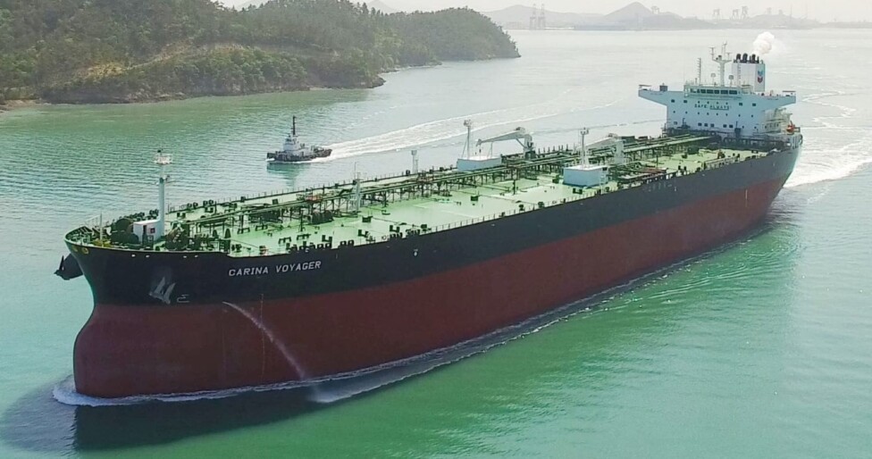 The Carina Voyager, one of the Bahamian-flagged tankers chartered by Chevron in April to transport Venezuelan crude to refineries on the U.S. Gulf Coast, had to turn around and return its cargo. PDVSA made the decision after realizing payment would be impossible due to Trump’s sanctions. Credit: Sun Enterprises